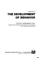 Cover of: Readings in the development of behavior.