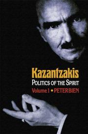 Cover of: Kazantzakis by Peter Bien, Peter Bien