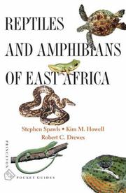 Cover of: Reptiles and Amphibians of East Africa (Princeton Pocket Guides)