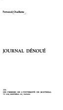 Journal dénoué by Fernand Ouellette