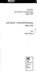 Cover of: Asturias contemporánea, 1808-1936