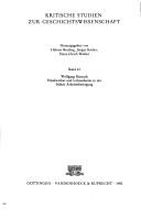 Cover of: Wissenschaftspolitik im Wilhelminischen Deutschland: Vorgeschichte, Gründung u. Aufbau d. Kaiser-Wilhelm-Ges. z. Förderung d. Wiss.