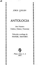 Cover of: Antología by Jorge Guillén