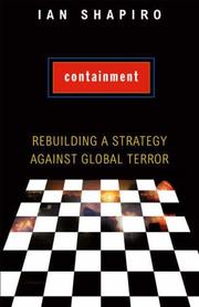 Cover of: Containment by Ian Shapiro