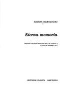 Cover of: Eterna memoria