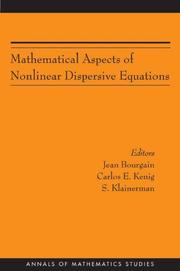 Mathematical aspects of nonlinear dispersive equations