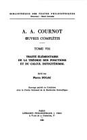 Cover of: Œuvres complètes