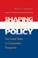 Cover of: Shaping Race Policy