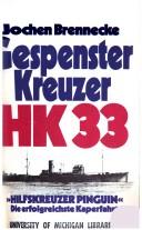 Cover of: Gespensterkreuzer HK 33 by Jochen Brennecke