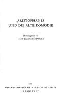 Cover of: Aristophanes und die alte Komödie