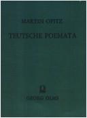 Cover of: Teutsche Poemata und Aristarchus wieder die Verachtung Teutscher Sprach