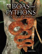 Cover of: Boas and Pythons of the World