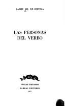 Las personas del verbo by Jaime Gil de Biedma