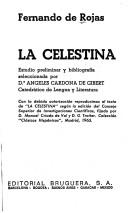 Cover of: La Celestina by Fernando de Rojas, Fernando de Rojas