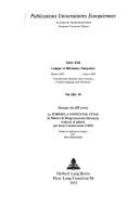 Front cover of Sénèque des IIII vertus by Hans Haselbach