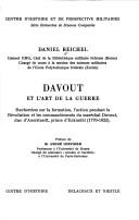 Cover of: Davout et l'art de la guerre by Daniel Reichel
