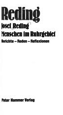 Cover of: Menschen im Ruhrgebiet: Berichte, Reden, Reflexionen