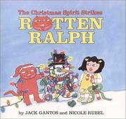 Cover of: The Christmas spirit strikes Rotten Ralph