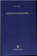 Lexicon florianum by Maria Luisa Fele