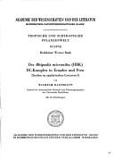 Studien an epiphytischen Cactaceen by Wilhelm Barthlott