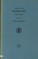 Sermons 1598-1602 by Cyril Lucaris