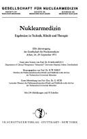 Nuklearmedizin by Society of Nuclear Medicine (1963- )