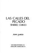 Cover of: Las calles del pecado by Joan Llarch