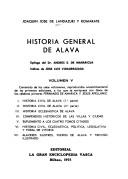 Cover of: Historia general de Alava