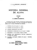 Cover of: Historia civil de Alava