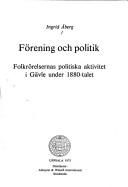 Förening och politik by Ingrid Åberg