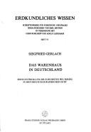 Cover of: Studien zur Waldwirtschaftsgeographie by Hans-Wilhelm Windhorst