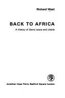 Back to Africa by West, Richard