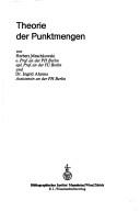 Cover of: Theorie der Punktmengen