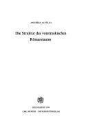 Cover of: Die Struktur des voretruskischen Römerstaates