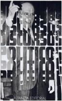 Cover of: Discursos políticos by José Ortega y Gasset