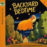 Cover of: Backyard bedtime by Susan Hill