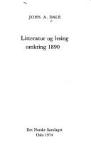 Cover of: Litteratur og lesing omkring 1890