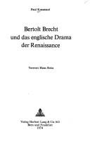 Cover of: Bertolt Brecht und das englische Drama der Renaissance