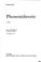 Cover of: Phonemtheorie