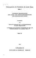 Cover of: Rechtliche Aspekte der Kooperation in der tschechoslowakischen Landwirtschaft: ein Beitr. z. sozialist. Agrarrecht