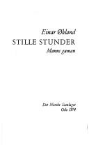 Cover of: Stille stunder: manns gaman