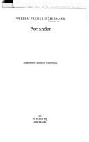 Cover of: Periander by Willem Frederik Hermans