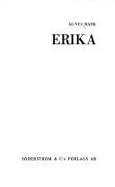 Cover of: Erika