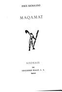 Cover of: Maqamat