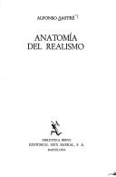 Cover of: Anatomía del realismo