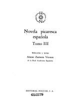 Cover of: Novela picaresca española. by 