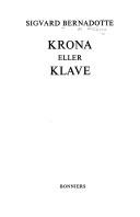 Cover of: Krona eller klave