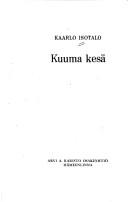 Cover of: Kuuma kesä