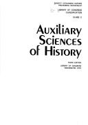 Cover of: Classification. Class C. Auxiliary sciences of history
