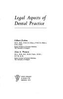 Cover of: Legal aspects of dental practice | Gilbert Forbes